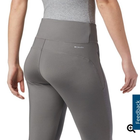 NWT Gray Columbia Leggings Medium - Picture 4 of 6